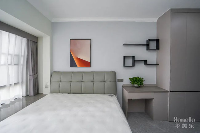 80㎡極簡風二居室，用低預算打造高級又舒適的樂居